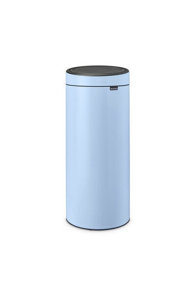 Brabantia Touch Bin New 1005545, 30 l, Silent and soft closing, Blue