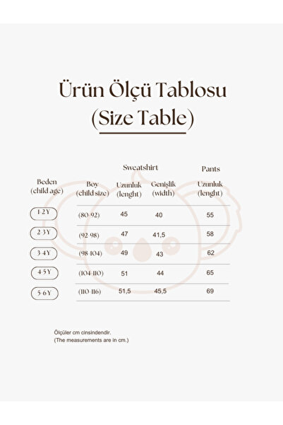 Oh La La Koala For Little Ones Leylak Dik Yaka Eşofman Takım