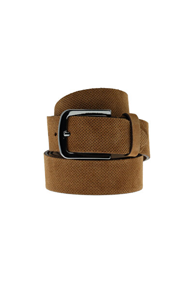 Kiğılı Sports Patterned Suede Belt