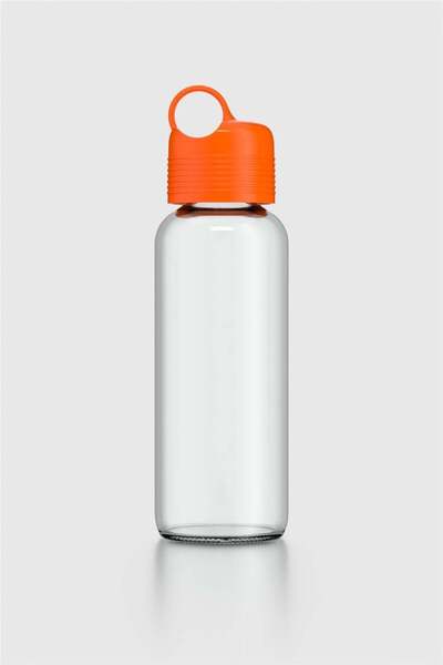 Renga Moon 450 ml Glass Flask 922009 Orange