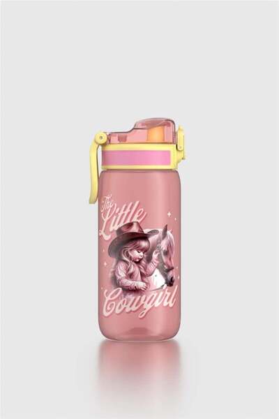 Renga Rybo-X Patterned 530 ml Children's Water Bottle 912164 Pink