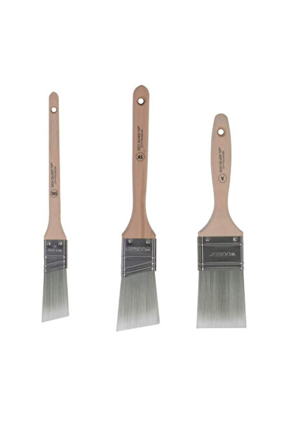 Wooster 3-Piece Silvertip Smoothest Finish Soft Paint Brush Set