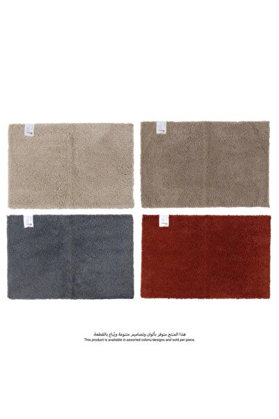 ACE سجادة حمام ناعمة من البوليستر (ألوان متنوعة، 65 × 100 سم)
