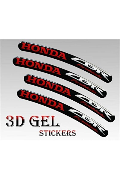 Redline Grafik CBR 3D Özel jant Şerit 16 adet