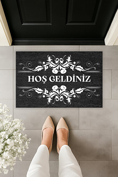 Dormot سجادة ترحيبية أمامية للباب بطباعة رقمية حديثة مقاس 70 × 45 سم