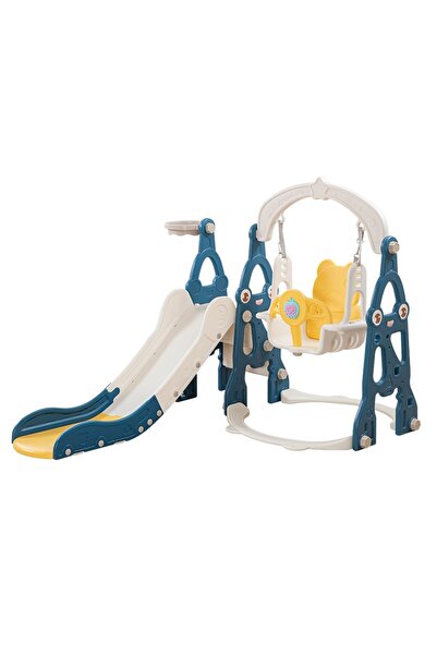 Nichiduta Garden Spatiu de joaca pentru copii 3in1 Rocket Blue, de interior/e...