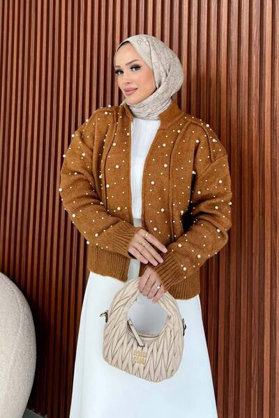 Melike Tatar Pearl Knitwear Cardigan 7007-1