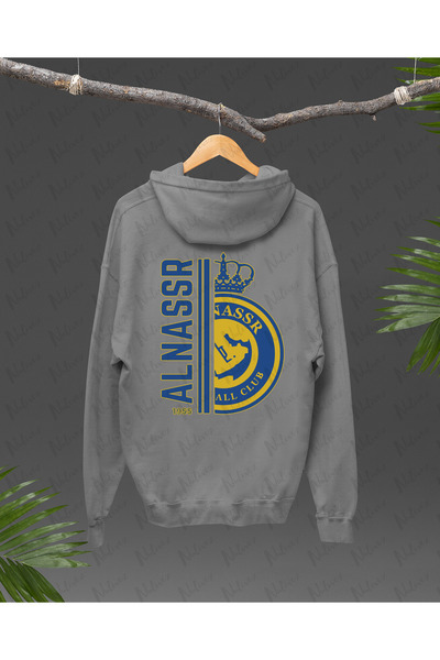 Nulivez Al-Nassr Design Back Printed, High Quality Unisex Oversize Hoodie