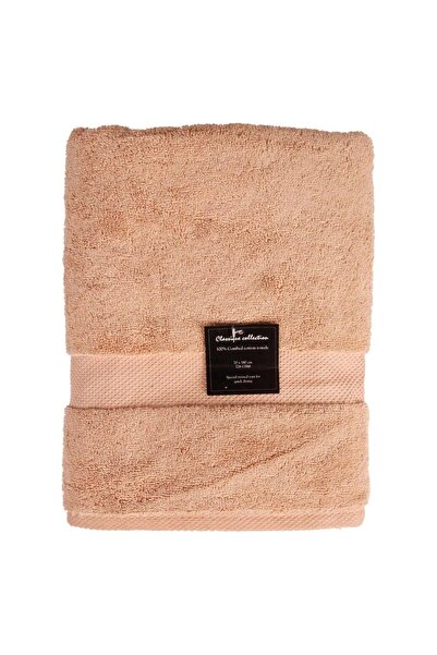 ACE منشفة حمام تروبيل الكلاسيكية (68 × 140 سم، كاكي)