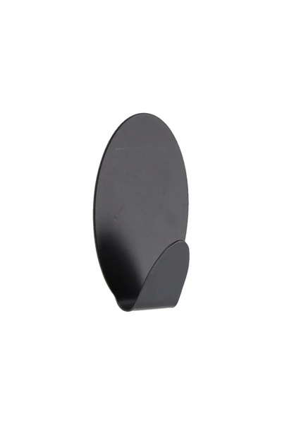 ACE خطاف بيضاوي من الفولاذ المقاوم للصدأ من Tendance 3M (أسود، 4.5 × 3 × 7 سم)