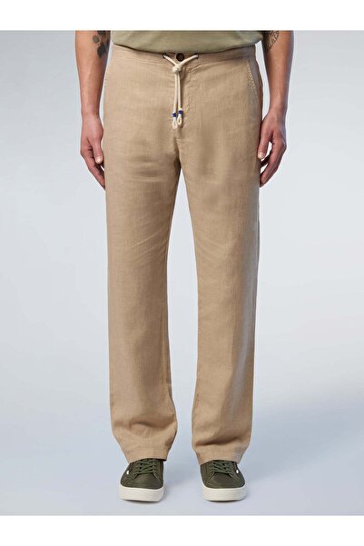 North Sails Regular Fit Keten Chino Pantolon