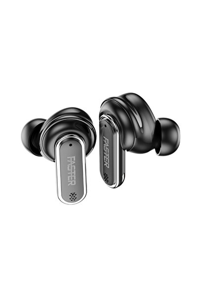 Faster Vizion Wireless Earbuds, Bluetooth 5.4 with ENC, Smart Touch Screen Case, 35H Playtime, Hi-Fi