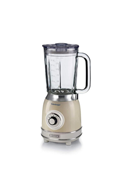 ARIETE خلاط زجاجي عتيق بقوة 1000 واط مع مطحنتين وسعة 1.5 لتر