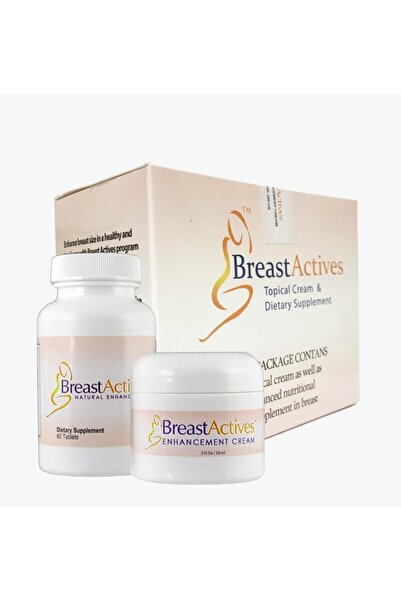 Breast Actives Göğüs Bölgesi İçin Doğal Bakım ve Destek Seti 2'li