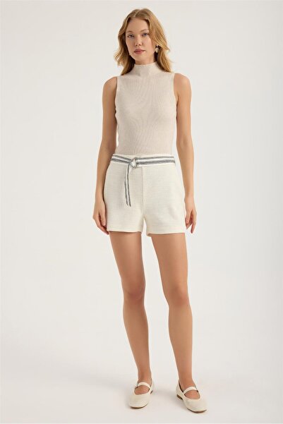 HomeStore Belted Shorts