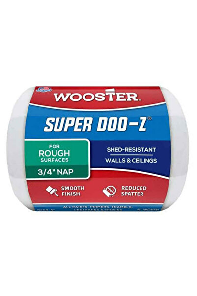 Wooster Super Doo-Z Woven Fabric Paint Roller Cover 4 x 3/4inch