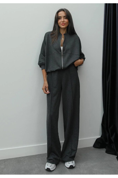 My Blog Anthracite Tracksuit Set - 8001