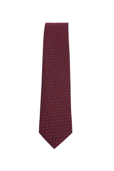 Tudors Patterned Classic Men's Tie with Pocket Handkerchief