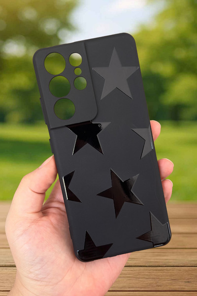 Vip Case Samsung Galaxy S21 Ultra Uyumlu Star Silikon Darbe Emici Klasik Koru...