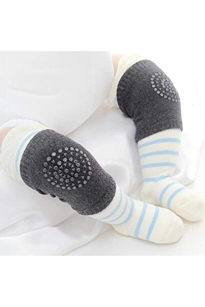 General Store Set 2 Genunchiere din bumbac pentru bebelusi, SA&SO General Store®, culoare negru, marime unica