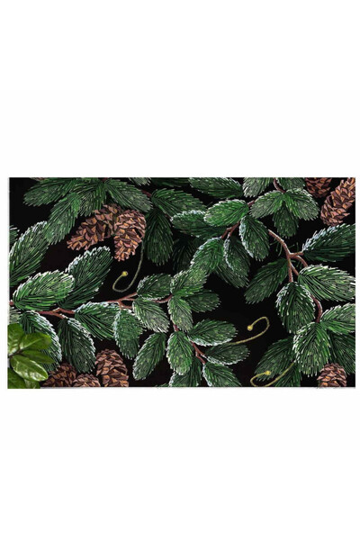 Chilai Home 877CHL1148 Entrance Door Mat, 40x60 cm, PVC, Green