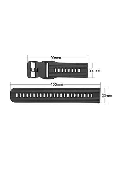 General Store Silicone Watch Strap SA&SO General Store®, Compatible with Huawei Watch GT 2/3 PRO, Samsung Galaxy