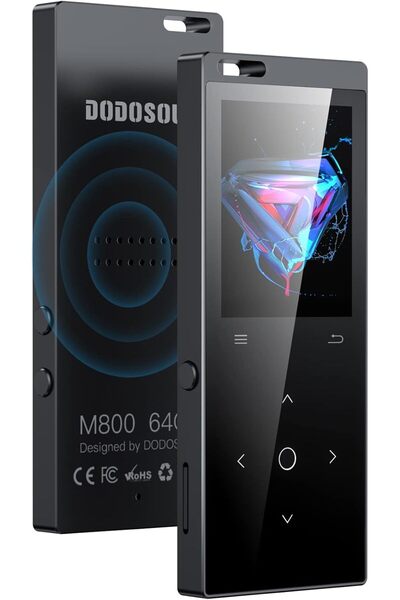 DODOSOUL 64GB MP3 Player Bluetooth