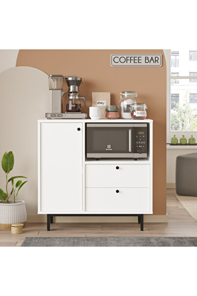 L'occi Concept Çok Amaçlı Dolap Mutfak Dolabı Beyaz MD1-W