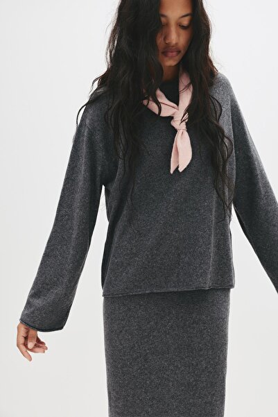 Pull & Bear Soft touch uzun kollu t-shirt