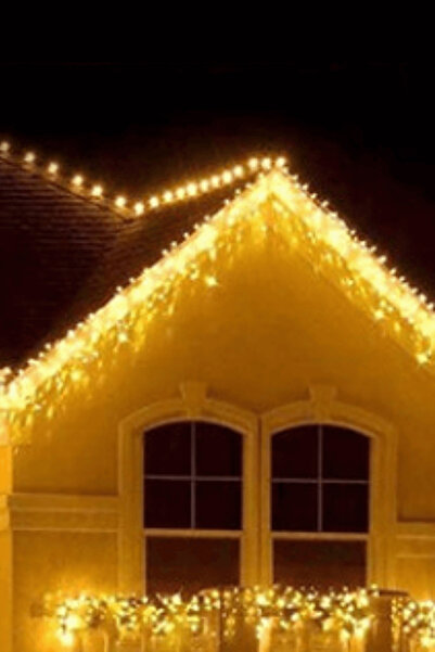 ForWhat Büro Ev Ofis Dekoru için 4MT Farklı Boyutlu 16 Saçaklı Led Dekor Perd...