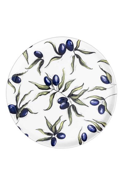 The Mia Olivos Footed Serving Plate 10X30 cm Ovs0010