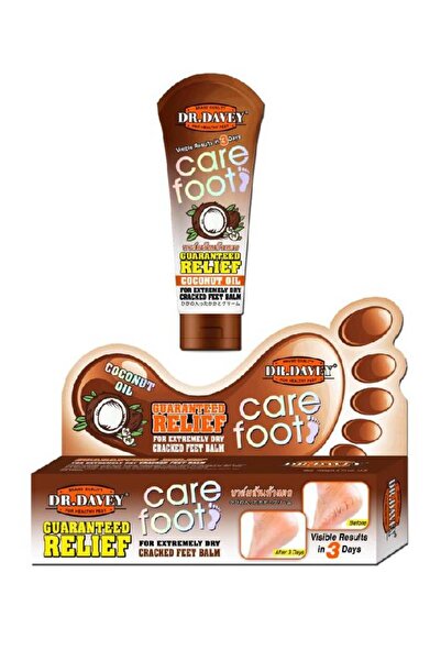 Dr. Davey دكتور ديفي كريم العناية بالقدم المتشققه والخشنه بزيت جوز الهند