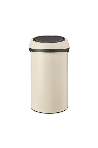 Brabantia Touch Bin 1005510, 60 l, Soft and silent opening, Beige