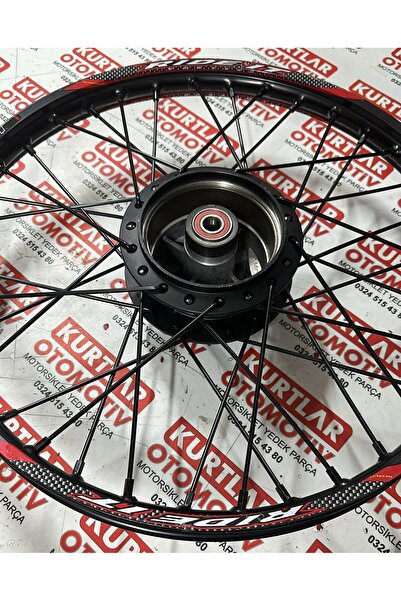 MTS Ride İt Jant Komple Siyah Arka Jant Yüksek Göbek 1.20 x 19