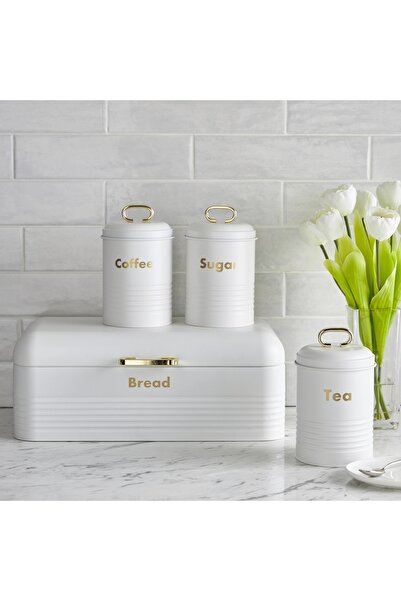 Generic Haven 4-Piece Canister and Bread Bin Set