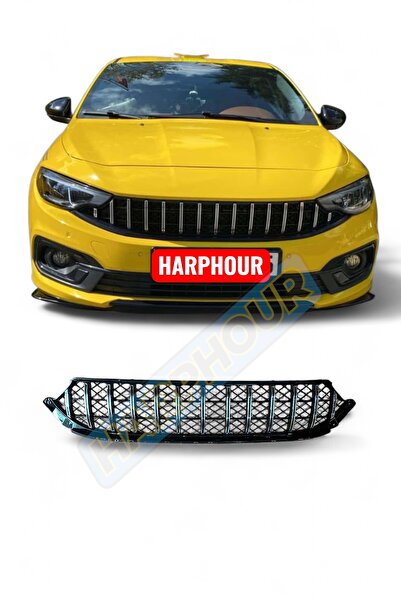 Harphour Fiat Egea 2021+ Makyajlı Kasa Uyumlu Ön Panjur İthal A+ Kalite