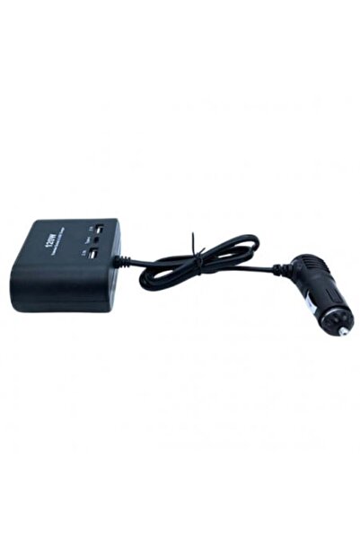 Olesson Adaptor triplu pentru brichetă auto 1653 cu 2 porturi USB și 1 port Type-C
