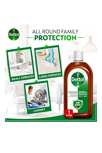 Dettol Antiseptic Antibacterial Disinfectant Liquid 1L