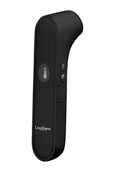 Loobex Led Temassız Ateş Ölçer Siyah