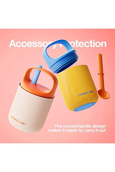 CHAKO LAB Food Jar 15 oz | Stainless Steel Vacuum Insulated for Hot Food and Cold Food