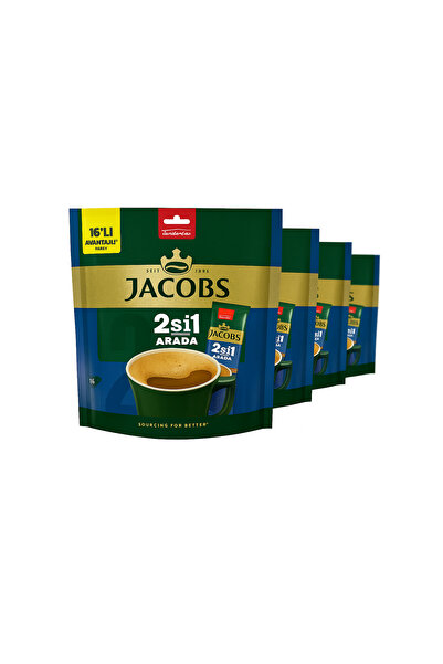 Jacobs 2'si 1 Arada Karışım Kahve 64 Adet ( 16 x4)