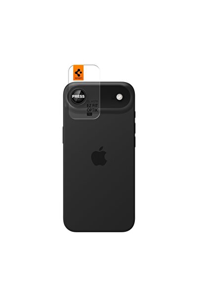 Spigen iPhone Air Camera Lens Glass Protector Easy Installation Glas.Tr Ez Fit Optik Pro 2 Pieces Black - Agl09863