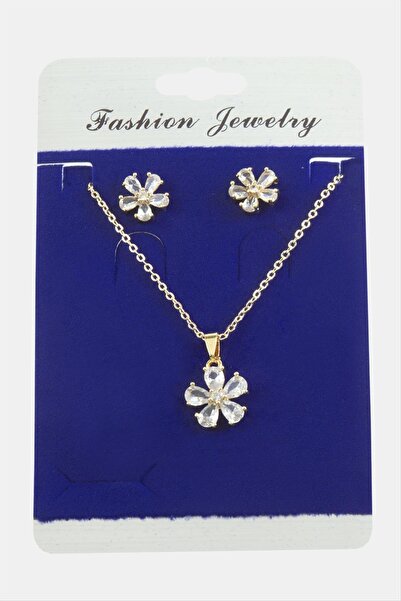 TakÇalıştır مجموعة باباتيا زيركون مرصّع بالأحجار قلادة زيركون مرصّع بالأحجار ...