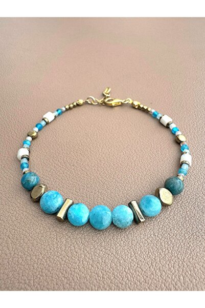 Mahhiden Atelier Apatit Doğaltaş Bileklik