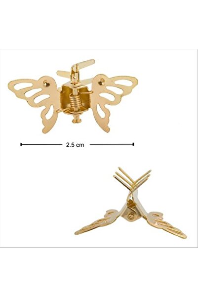 nolva Cataramă metalică cu figură de fluture