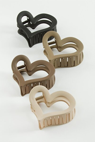 fantastik store Καρδιά Πολύχρωμη Πόρπη 7 cm