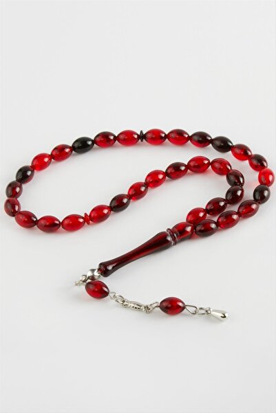 TakÇalıştır مسبحة صلاة بلاستيكية على شكل زيتون 8*11 ملم