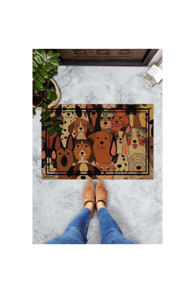 Chilai Home 877CHL1174 Doormat, 40x60 cm, PVC, Brown