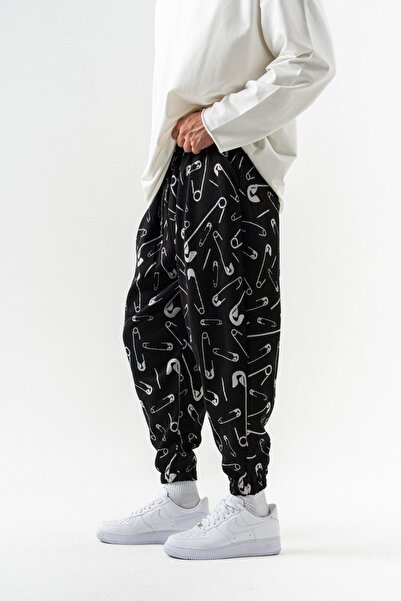 go gang own Шальвар з еластичною талією та штанинами з гумкою