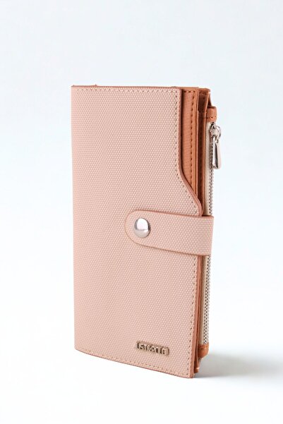 Just Polo JP Original Just Polo Coin Zipper Vertical Multi-Compartment Women's Wallet Handheld Portfolio 19*10 cm